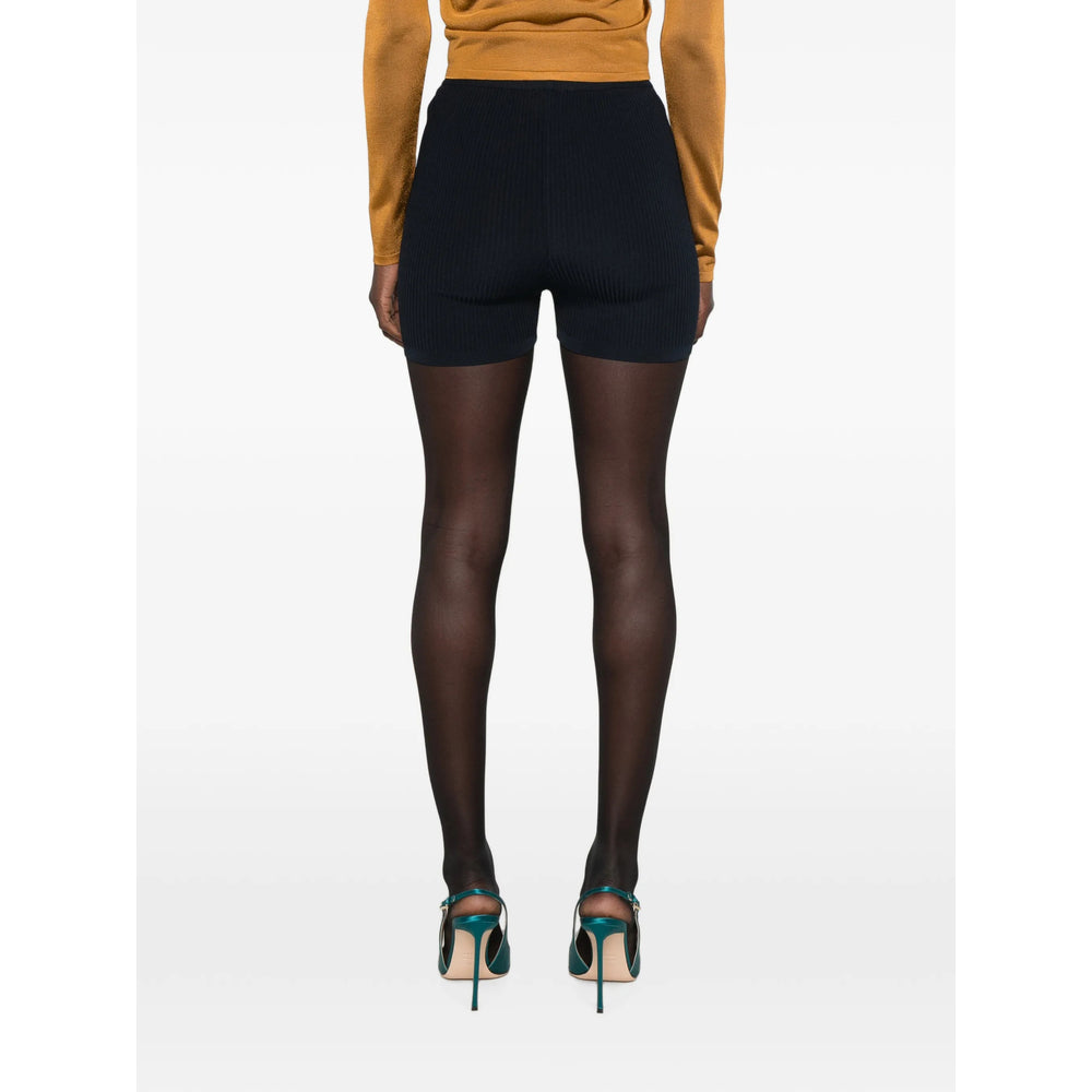 Saint Laurent Saint Laurent Blue Shorts - Mini Shorts Women