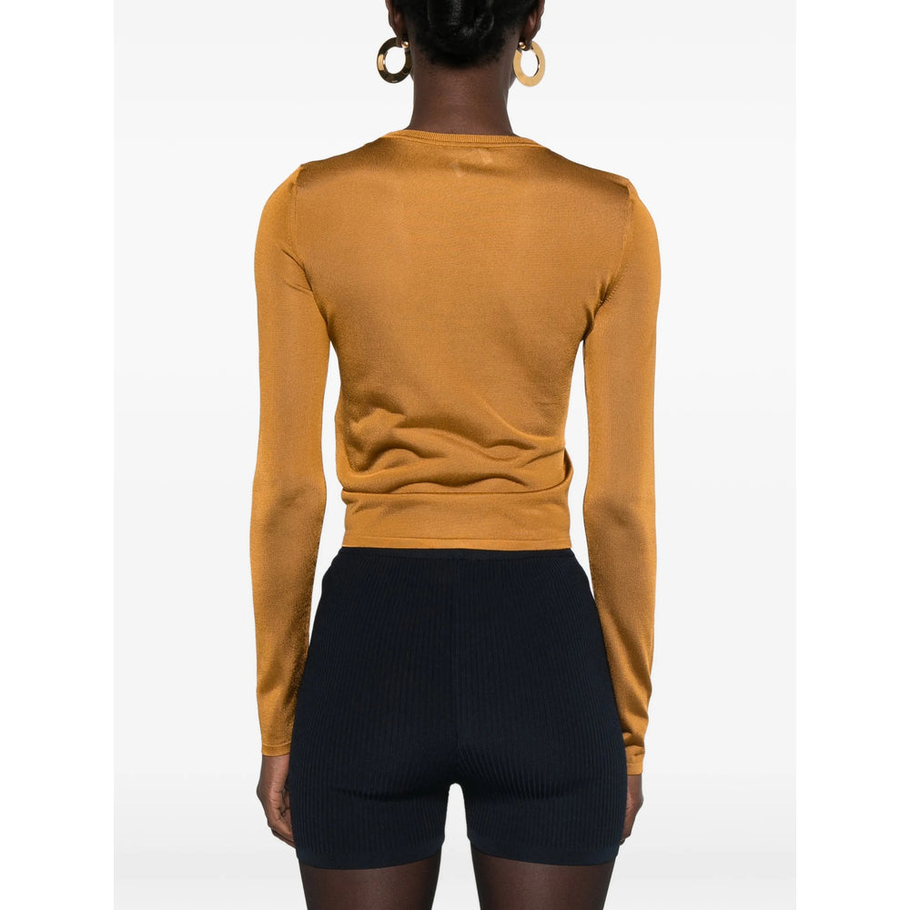Saint Laurent Saint Laurent Brown Tops - T-Shirts & Jerseys Women