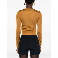 Saint Laurent Saint Laurent Brown Tops - T-Shirts & Jerseys Women
