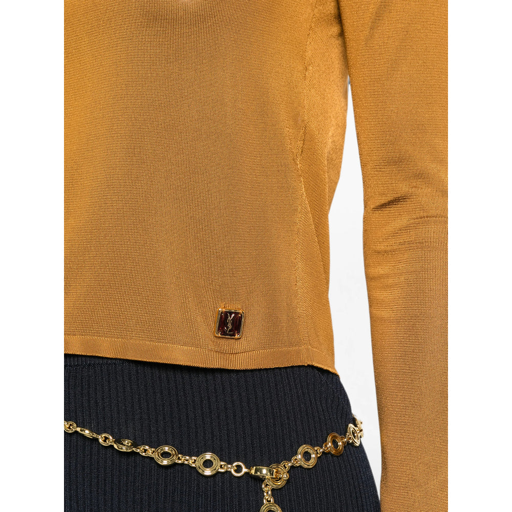 Saint Laurent Saint Laurent Brown Tops - T-Shirts & Jerseys Women