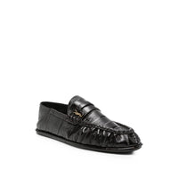 Saint Laurent Brown Loafers Women