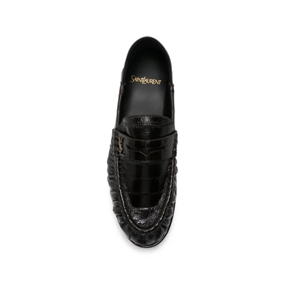 Saint Laurent Brown Loafers Women