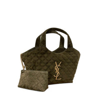 Saint Laurent Saint Laurent Green Tote Bags Women