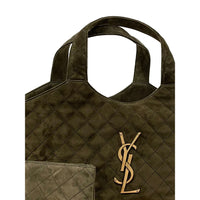 Saint Laurent Saint Laurent Green Tote Bags Women