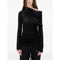 Ann Demeulemeester Ann Demeulemeester Black Tops - T-Shirts & Jerseys Women