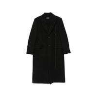 Ann Demeulemeester Black Coats - Single Breasted Coats Women