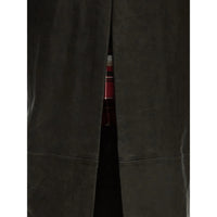 Ann Demeulemeester Black Coats - Leather Coats Women