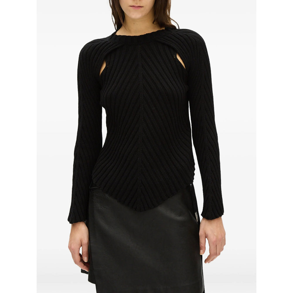 Ann Demeulemeester Ann Demeulemeester Black Knitwear - Jumpers Women