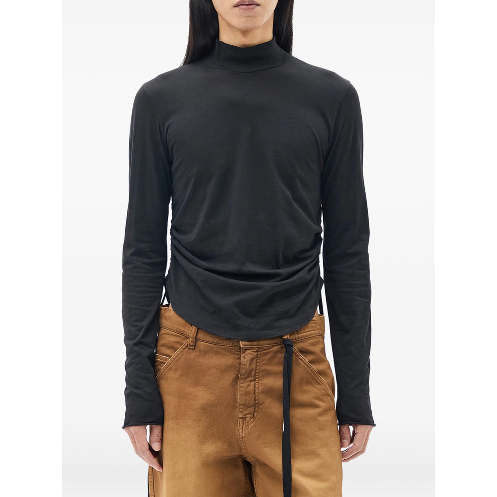 Ann Demeulemeester Black T-Shirts & Vests - T-Shirts Men