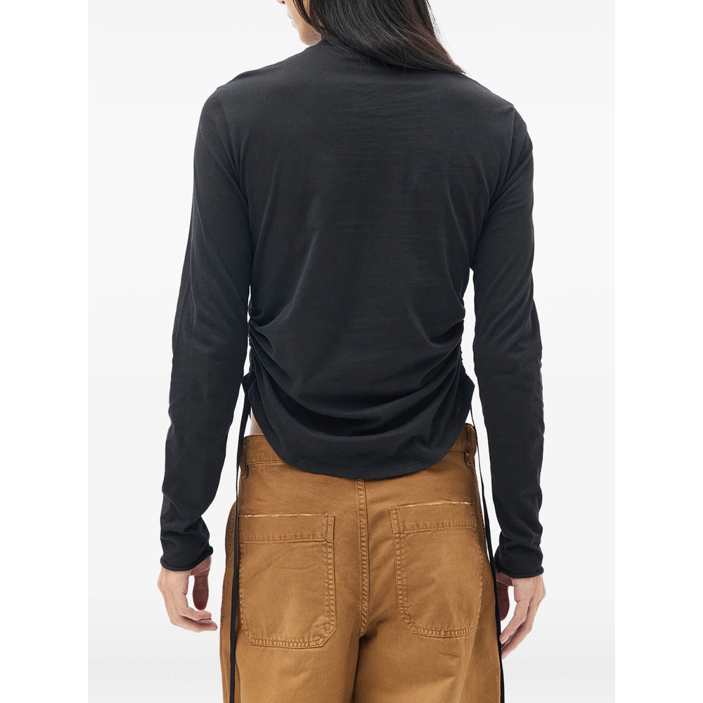 Ann Demeulemeester Black T-Shirts & Vests - T-Shirts Men