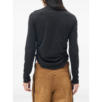 Ann Demeulemeester Black T-Shirts & Vests - T-Shirts Men