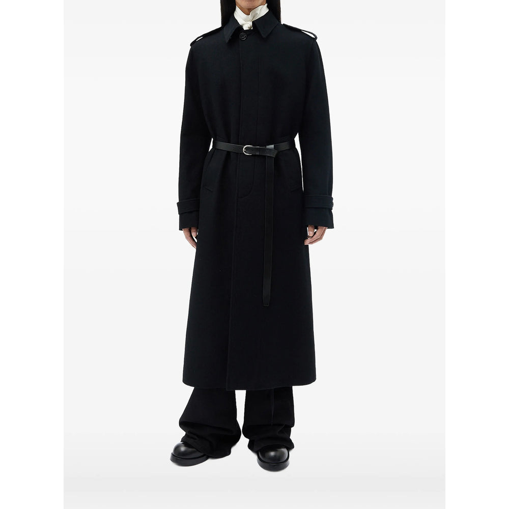 Ann Demeulemeester Ann Demeulemeester Black Coats - Single Breasted Coats Men