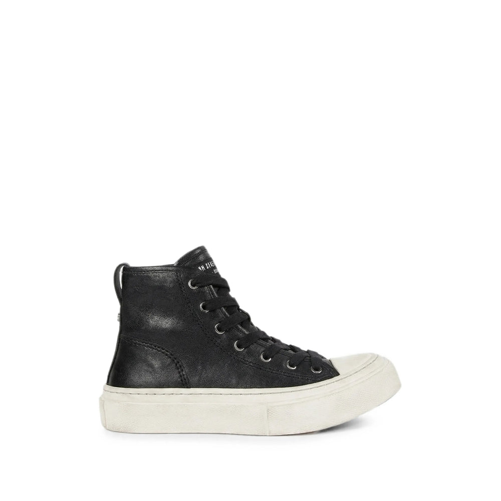 Ann Demeulemeester Black Trainers - Hi-Tops Men