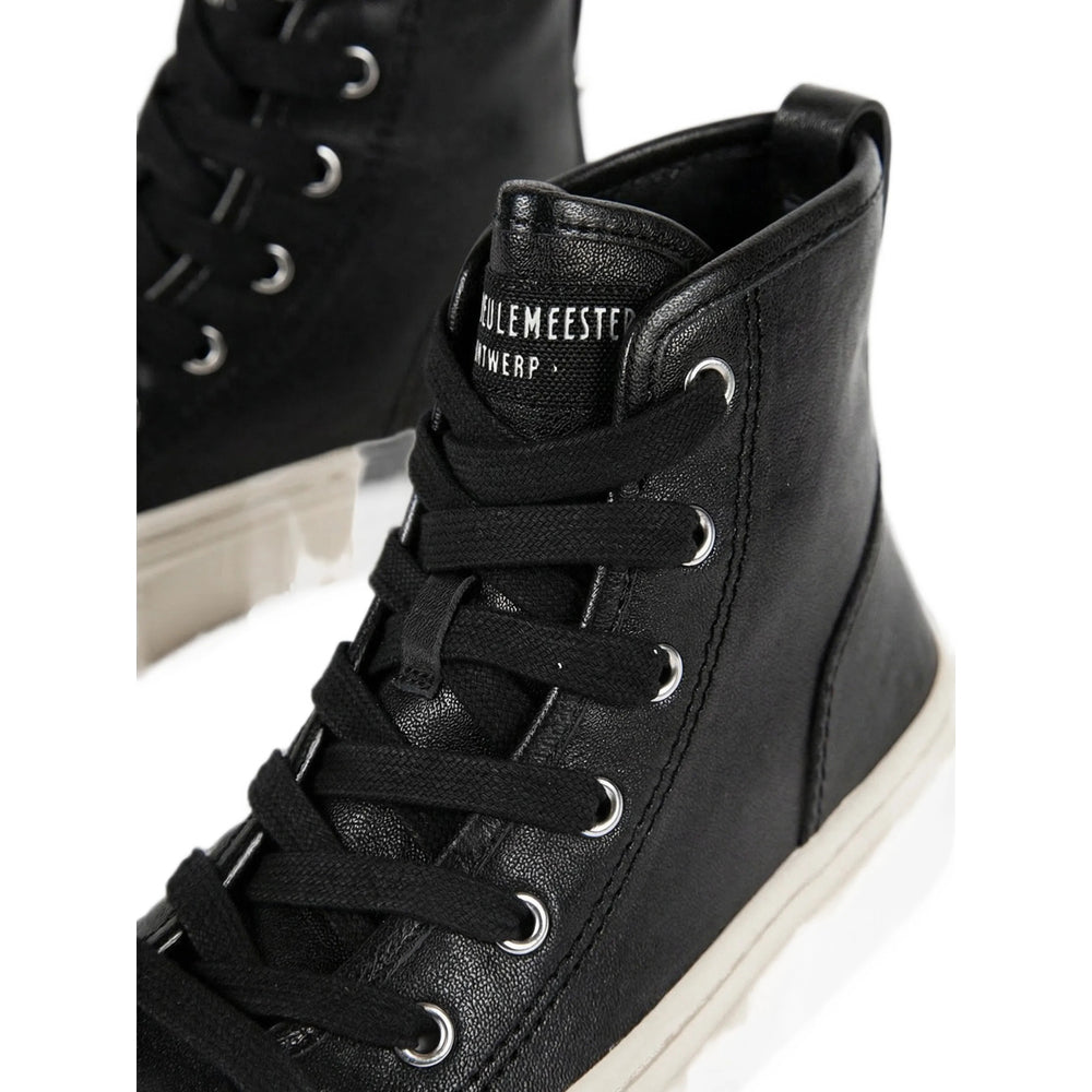 Ann Demeulemeester Black Trainers - Hi-Tops Men