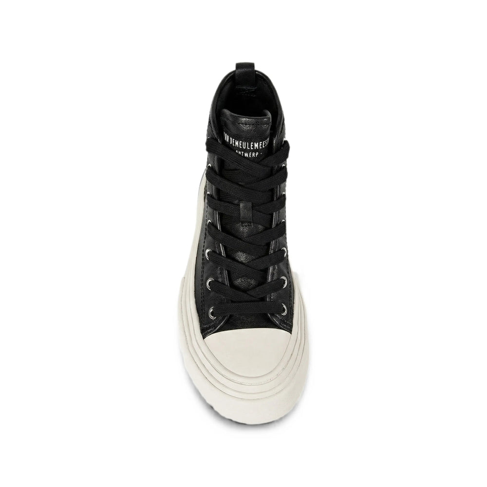 Ann Demeulemeester Black Trainers - Hi-Tops Men