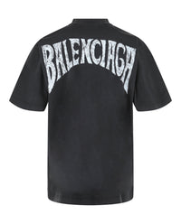 Balenciaga Mens Hand Drawn T-Shirt