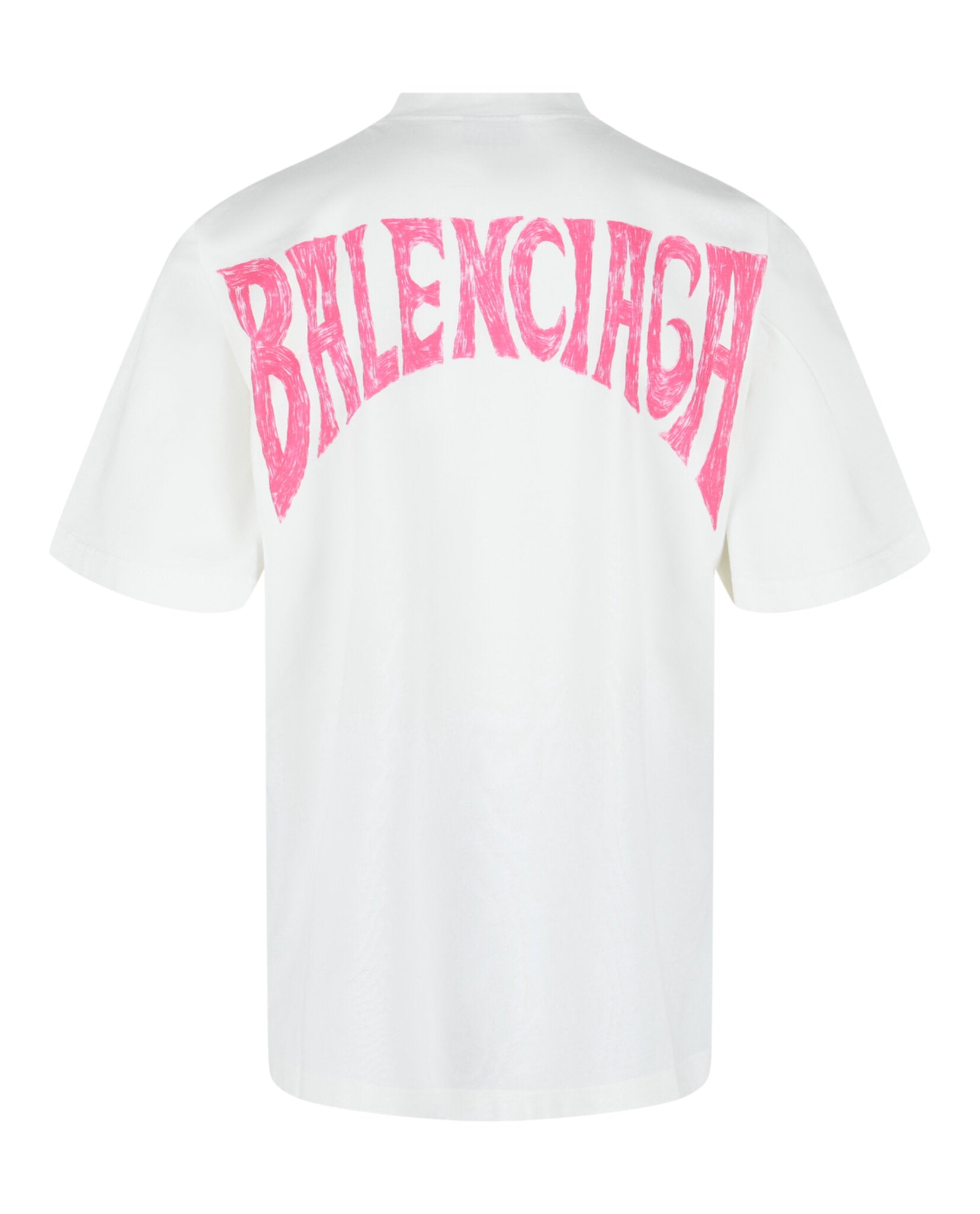 Balenciaga Mens Hand-Drawn Vintage T-Shirt