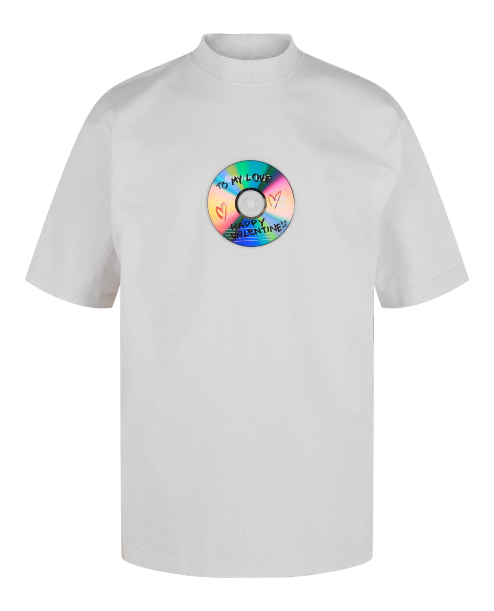 Balenciaga Balenciaga Mens Val To My Love Medium Fit T-Shirt