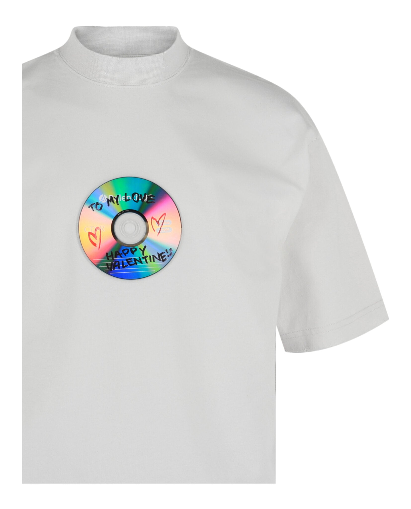 Balenciaga Balenciaga Mens Val To My Love Medium Fit T-Shirt