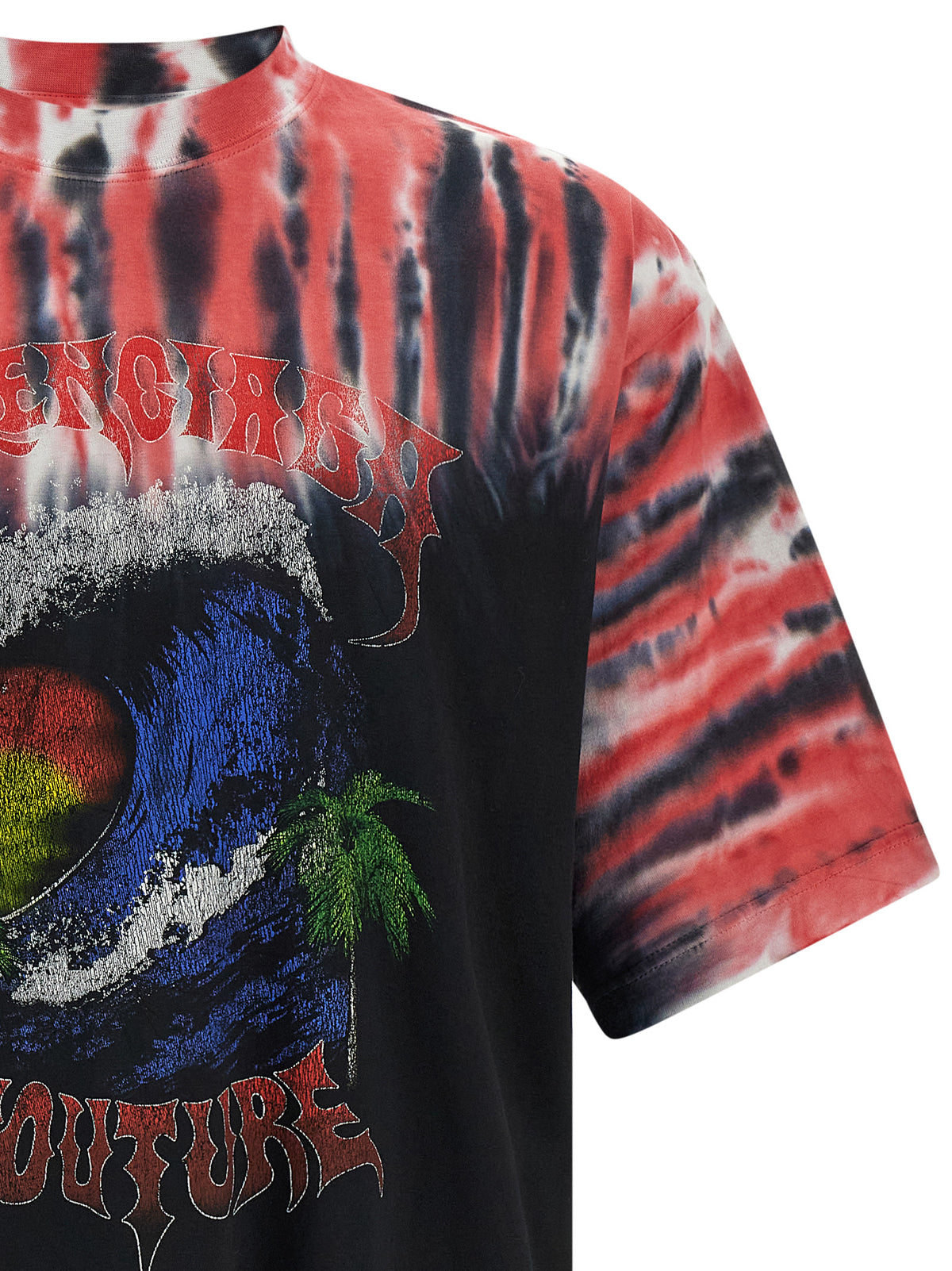 BALENCIAGA Balenciaga Men 'Extreme Tie Dye' T-Shirt