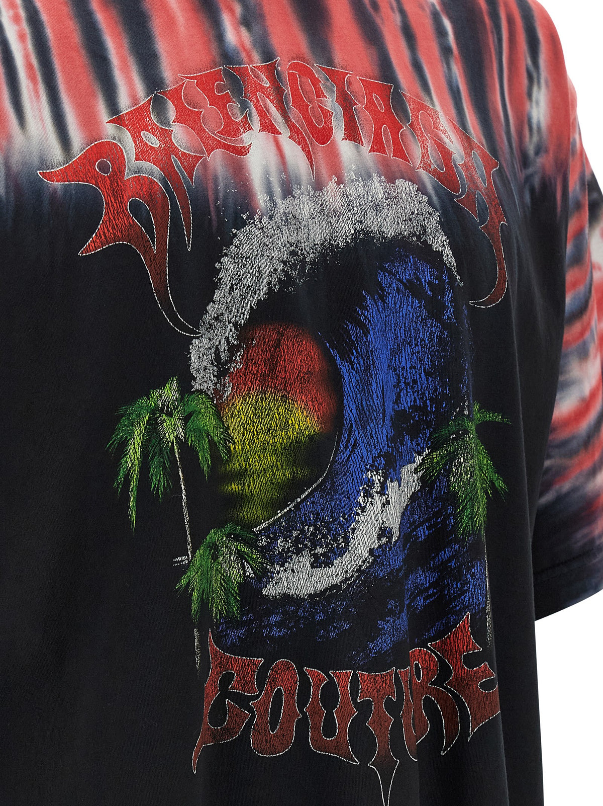 BALENCIAGA Balenciaga Men 'Extreme Tie Dye' T-Shirt