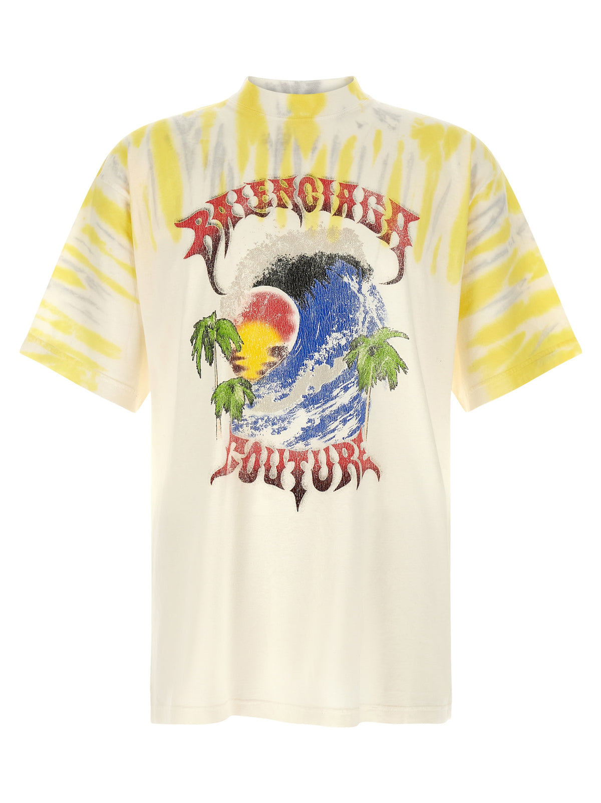 BALENCIAGA Balenciaga Men 'Extreme Tie Dye' T-Shirt