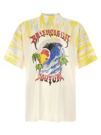 BALENCIAGA Balenciaga Men 'Extreme Tie Dye' T-Shirt