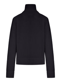 Maison Margiela Maison Margiela Women Ribbed Cotton Zip-Up Cardigan