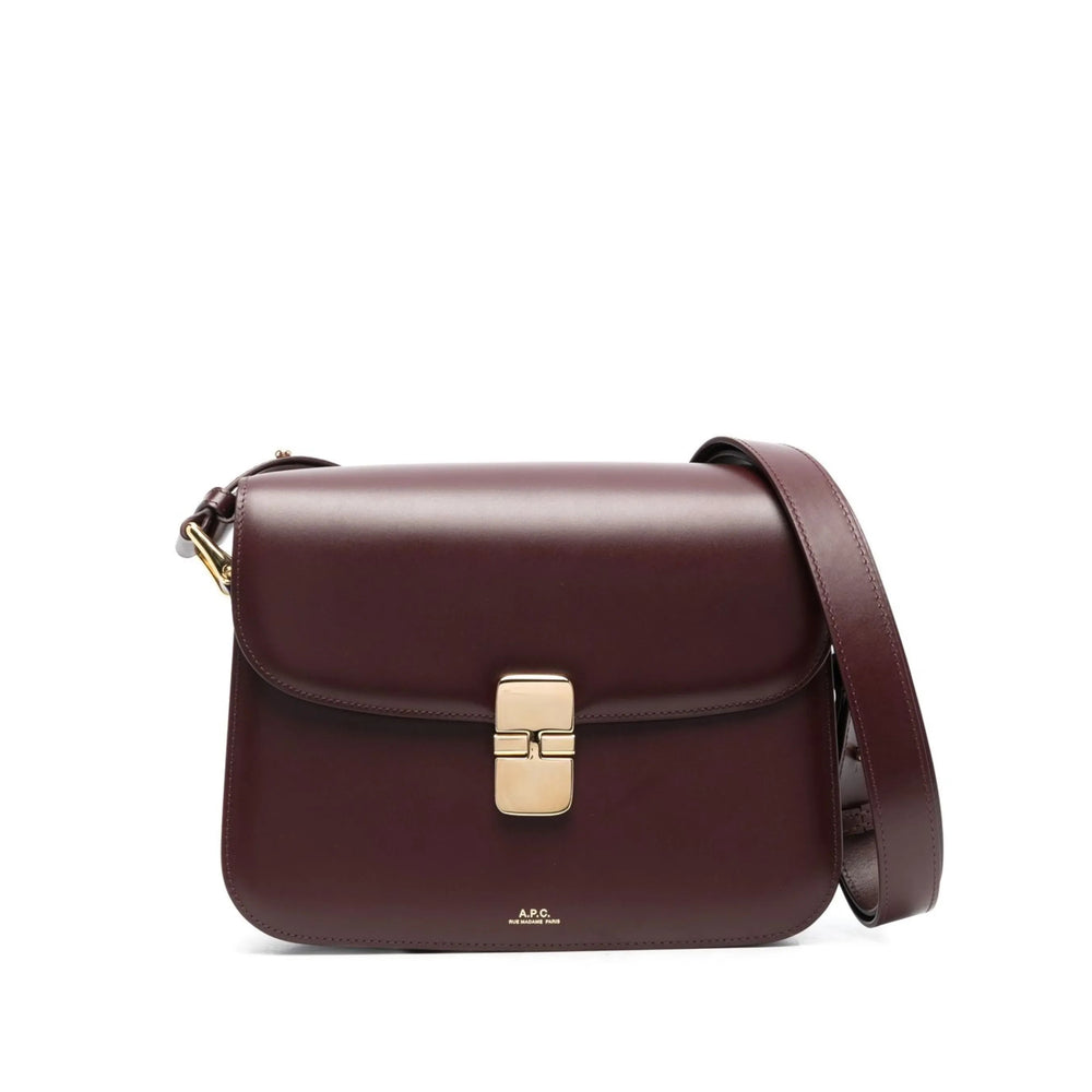 A.P.C. Red Shoulder Bags Women