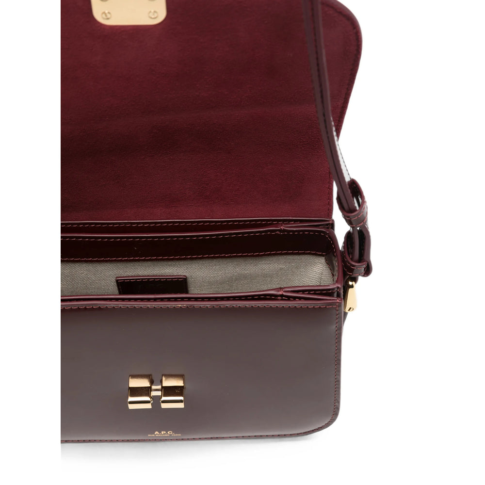 A.P.C. Red Shoulder Bags Women