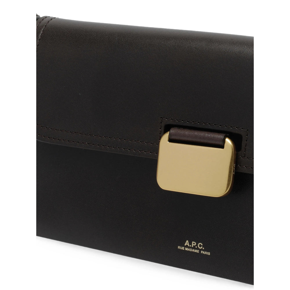 A.p.c. A.P.C. Brown Shoulder Bags Women