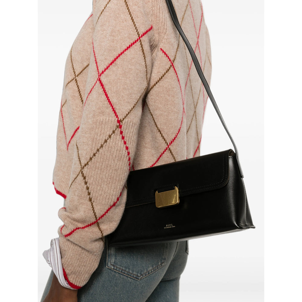 A.p.c. A.P.C. Black Shoulder Bags Women