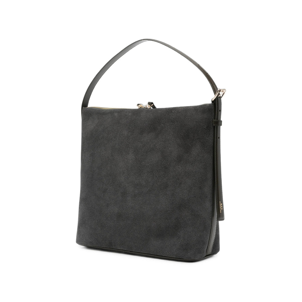 A.P.C. Grey Tote Bags Women