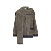 Brunello Cucinelli Brunello Cucinelli Brown Jackets - Oversized Jackets Women