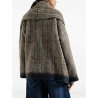 Brunello Cucinelli Brunello Cucinelli Brown Jackets - Oversized Jackets Women