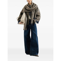 Brunello Cucinelli Brunello Cucinelli Brown Jackets - Oversized Jackets Women