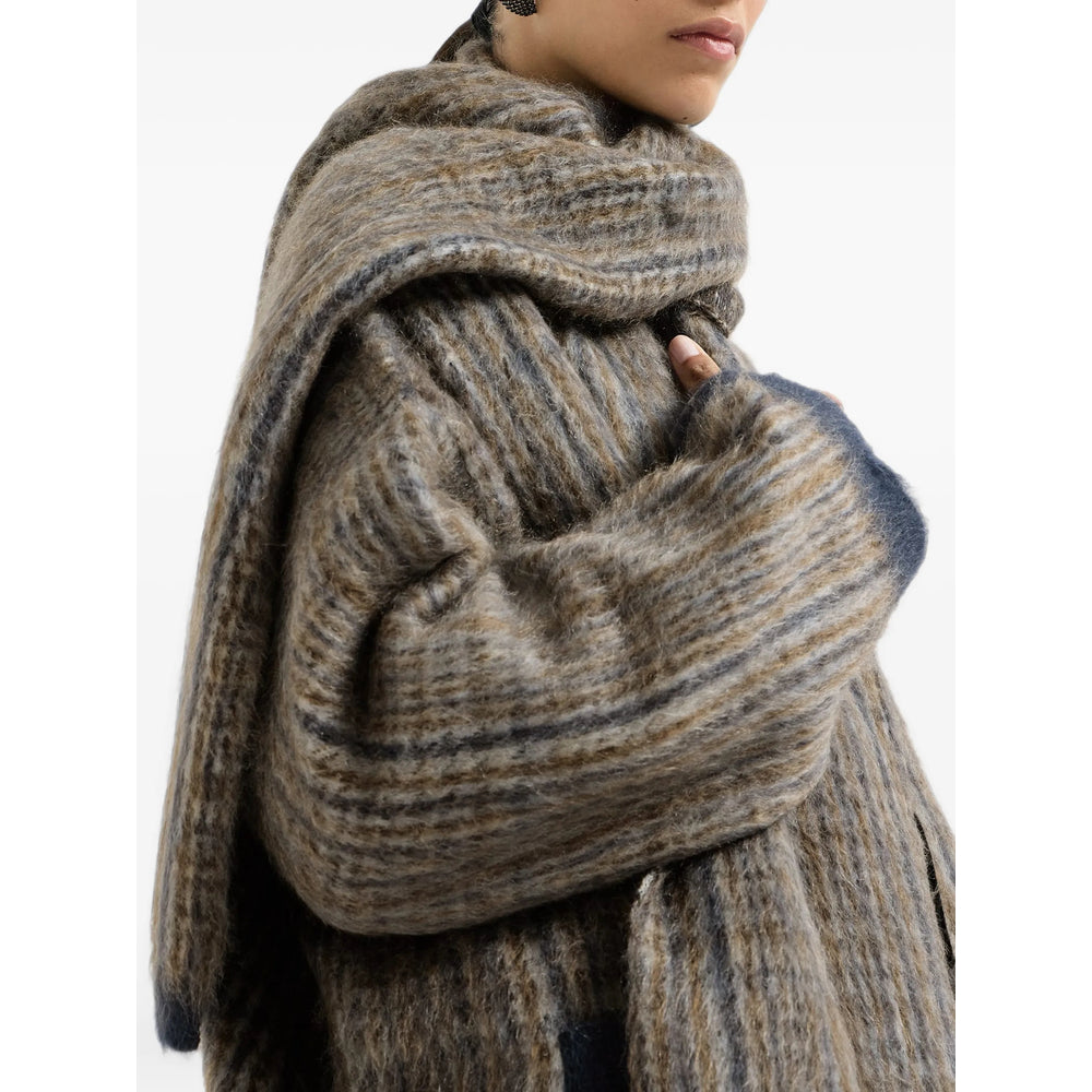 Brunello Cucinelli Brunello Cucinelli Brown Jackets - Oversized Jackets Women