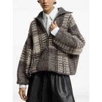 Brunello Cucinelli Brunello Cucinelli Grey Jackets - Oversized Jackets Women