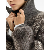 Brunello Cucinelli Brunello Cucinelli Grey Jackets - Oversized Jackets Women