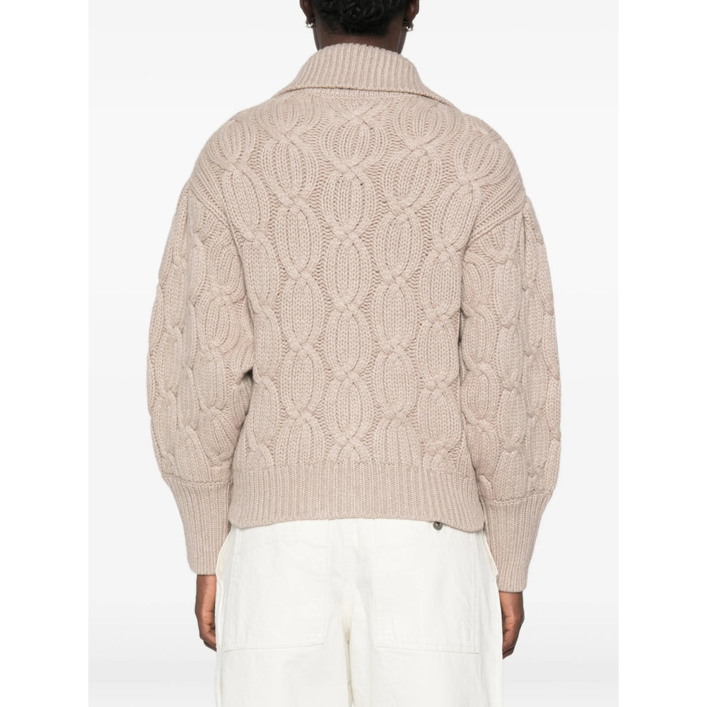 Brunello Cucinelli Brunello Cucinelli Neutrals Knitwear - Cardigans Women