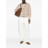 Brunello Cucinelli Brunello Cucinelli Neutrals Knitwear - Cardigans Women