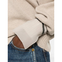 Brunello Cucinelli Brunello Cucinelli Neutrals Knitwear - Jumpers Women