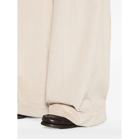 Brunello Cucinelli Neutrals Trousers - Palazzo Pants Women