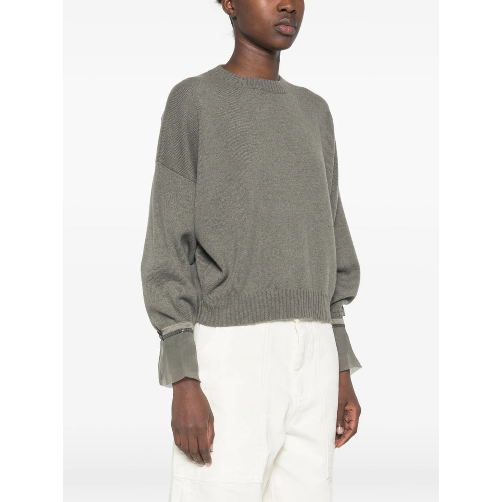 Brunello Cucinelli Brunello Cucinelli Grey Knitwear - Jumpers Women