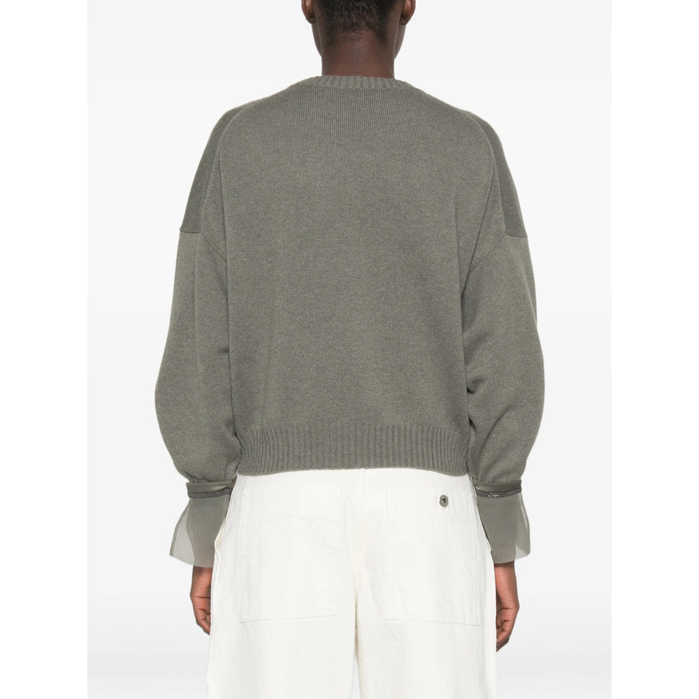 Brunello Cucinelli Brunello Cucinelli Grey Knitwear - Jumpers Women