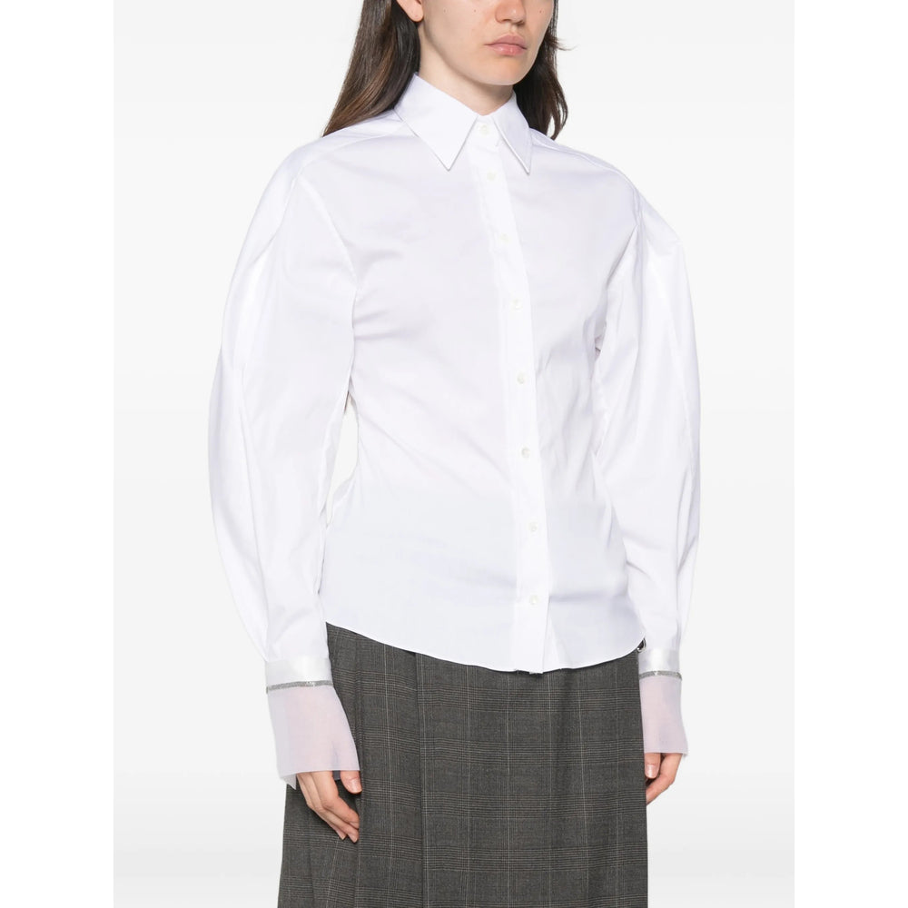Brunello Cucinelli Brunello Cucinelli White Tops - Shirts Women
