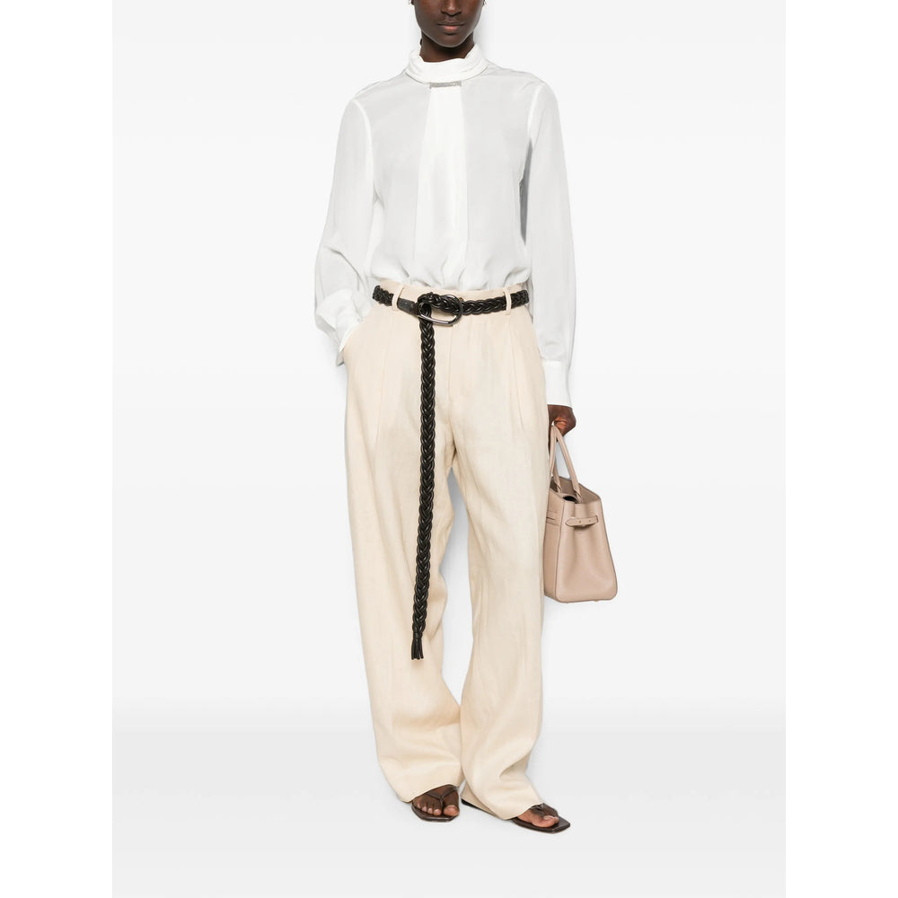 Brunello Cucinelli Brunello Cucinelli White Tops - Blouses Women