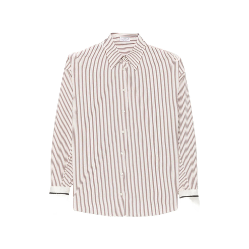 Brunello Cucinelli Brunello Cucinelli Neutrals Tops - Shirts Women