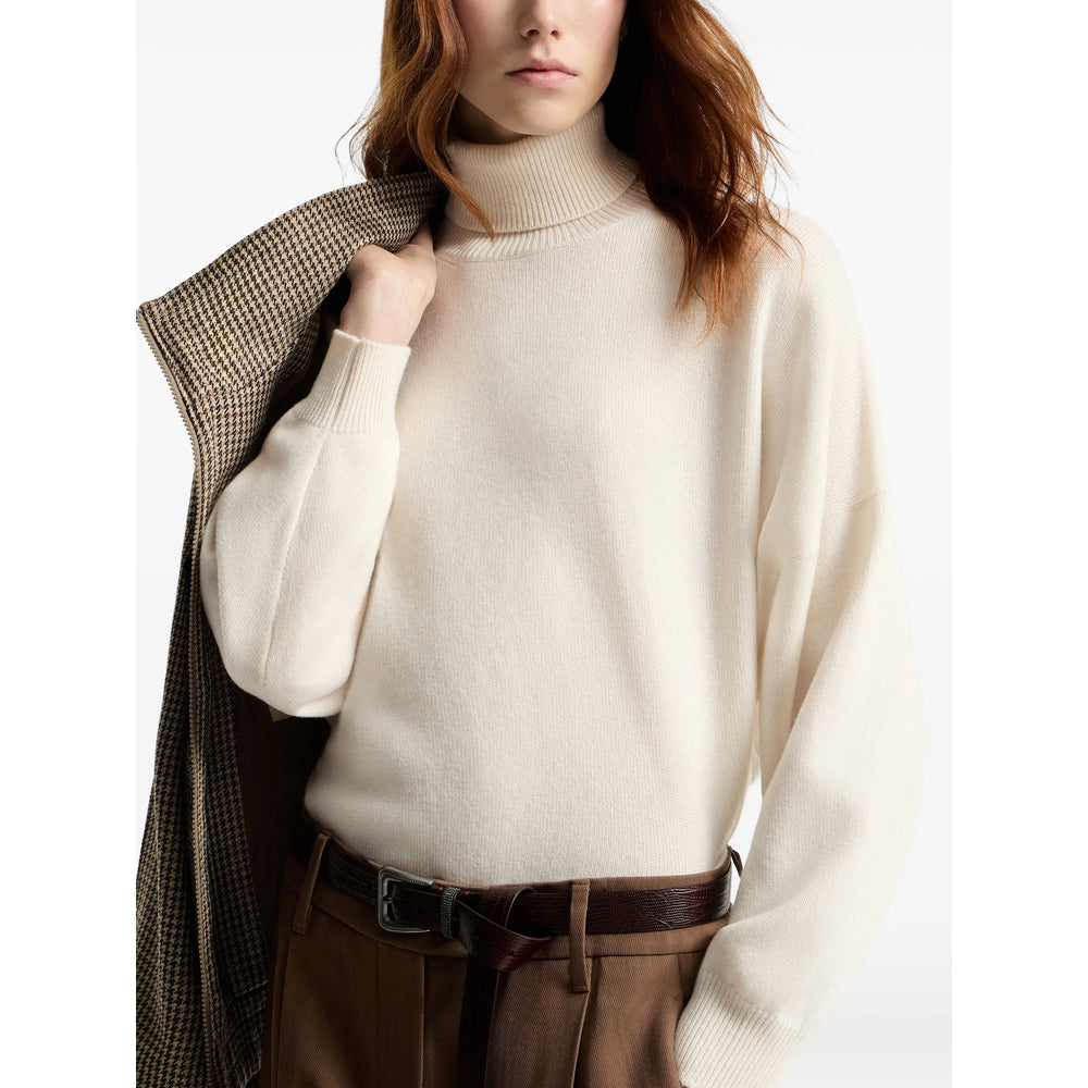 Brunello Cucinelli Brunello Cucinelli Neutrals Knitwear - Jumpers Women
