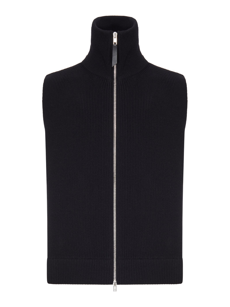 Maison Margiela Maison Margiela Men Zip Knit Gilet
